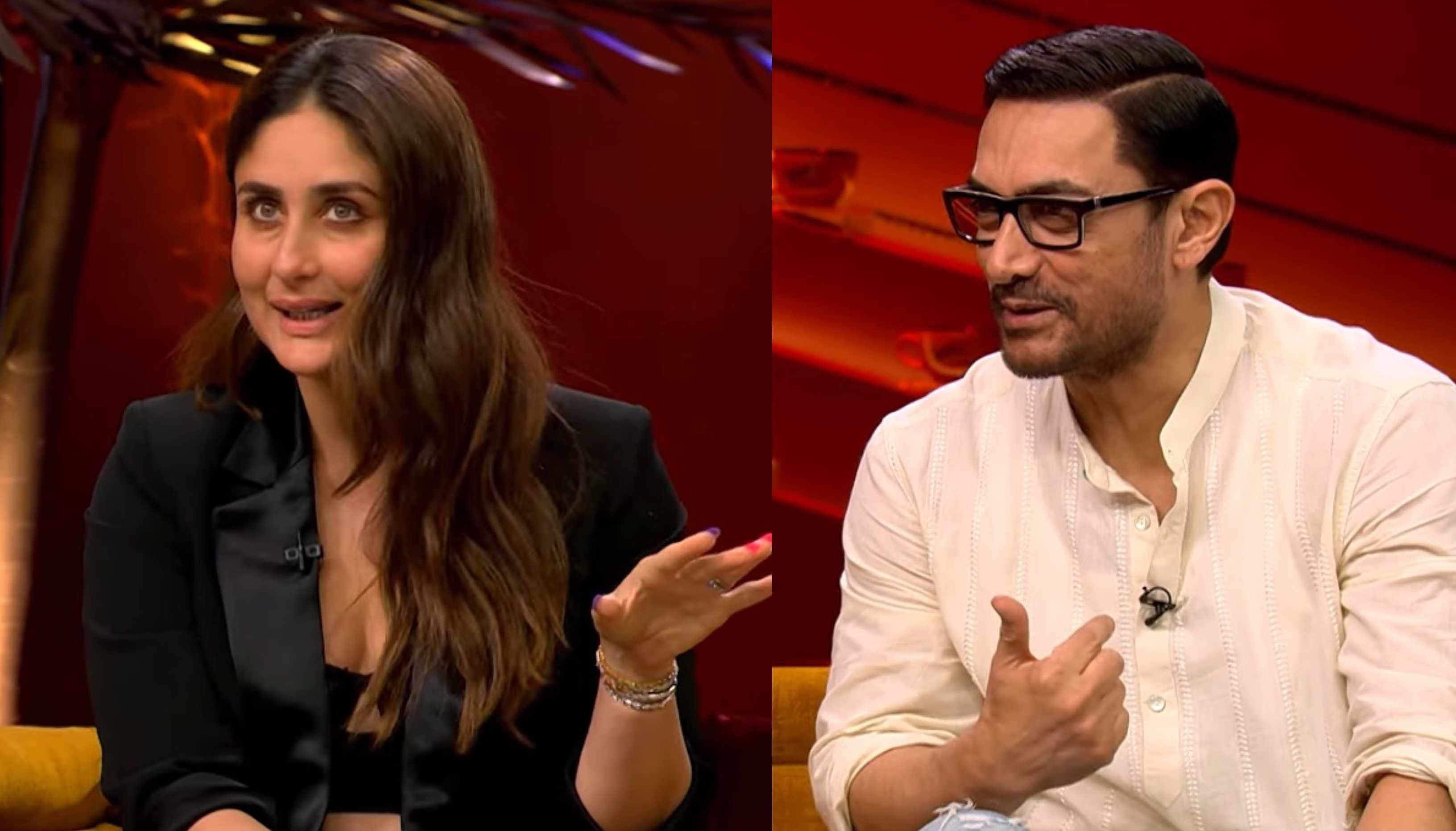 Koffee With Karan 7 Promo Aamir Khan Asks Kareena What A Thirsty Photo Is Latter Compares Him 