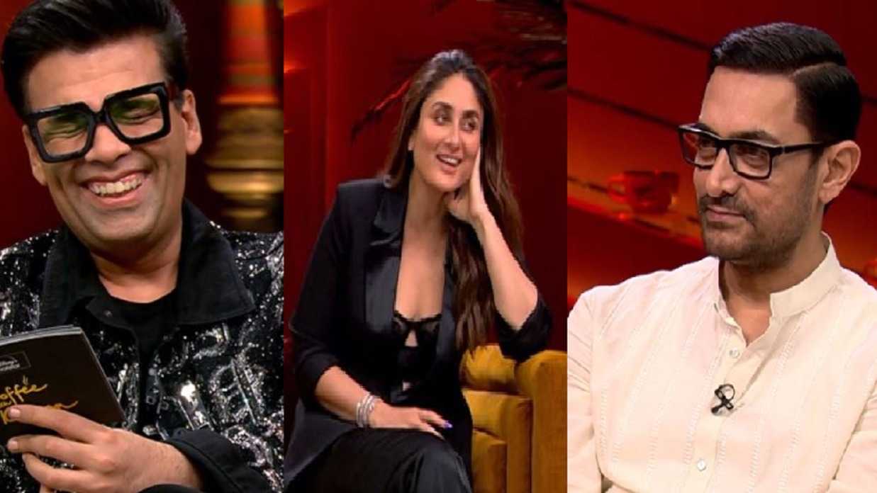 Karan Johar, Kareena Kapoor Khan laugh at Aamir Khan's innocent reply to question targeted on his sex life