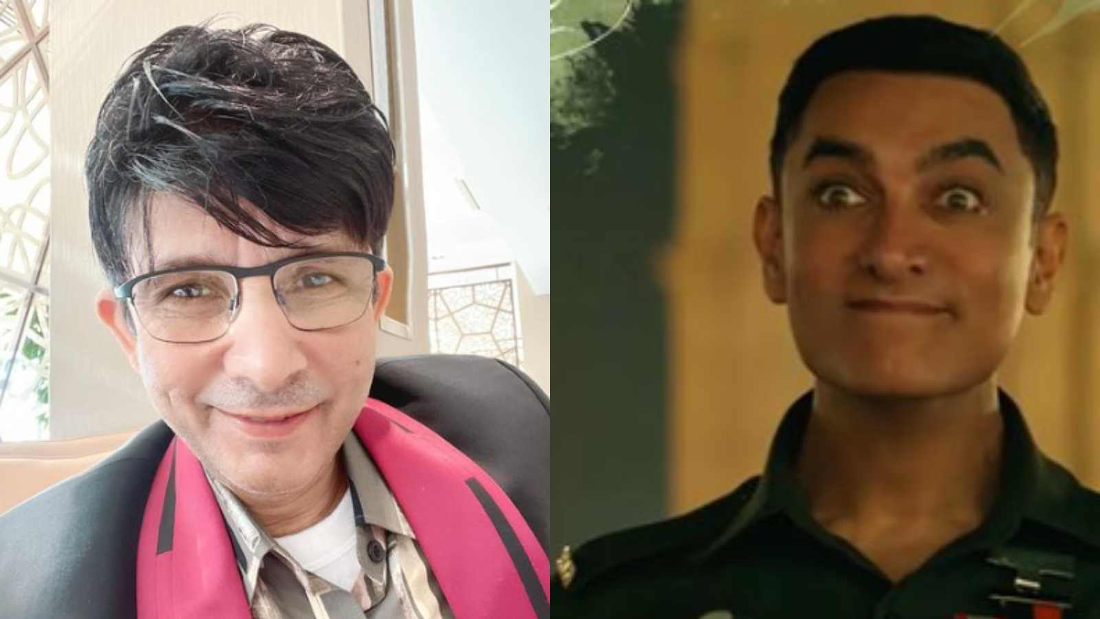 'Aamir Khan's film career is over' says KRK, predicts the same fate for Salman Khan and Shah Rukh Khan