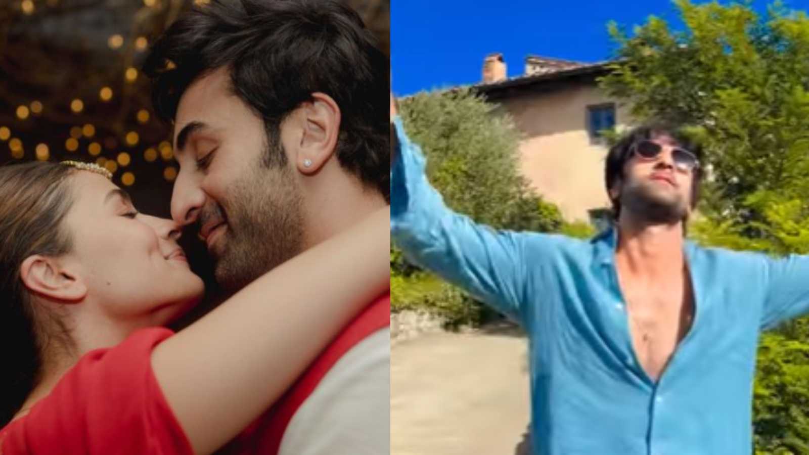 Alia Bhatt shares an adorable video of the 'light of her life' Ranbir Kapoor and it has a Brahmastra connection