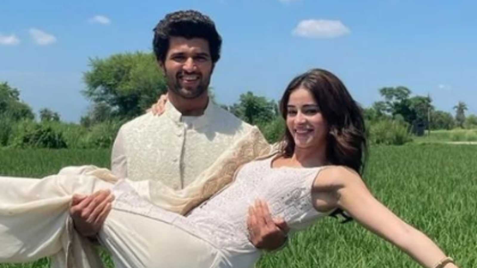 Amid dating rumours Vijay Deverakonda and Ananya Panday are turning heads in Chandigarh for this reason