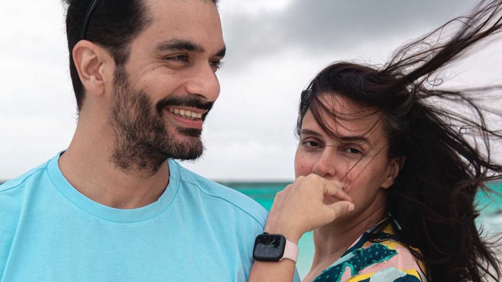 Angad Bedi can't wait to spend wife Neha Dhupia's money as she turns 42: 'Time to put some loose in that luicy'