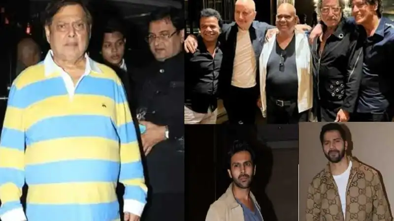 From Kartik Aaryan to Varun Dhawan, celebs galore at David Dhawan's 71st birthday bash