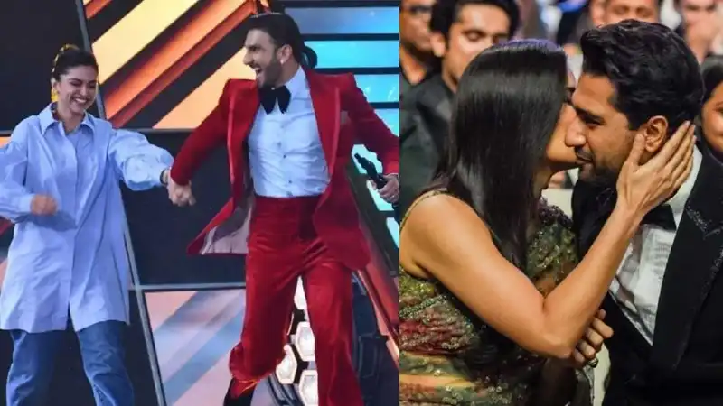 From Ranveer dragging Deepika to stage to Katrina kissing Vicky, 67th Filmfare Awards' adorable moments to swoon over