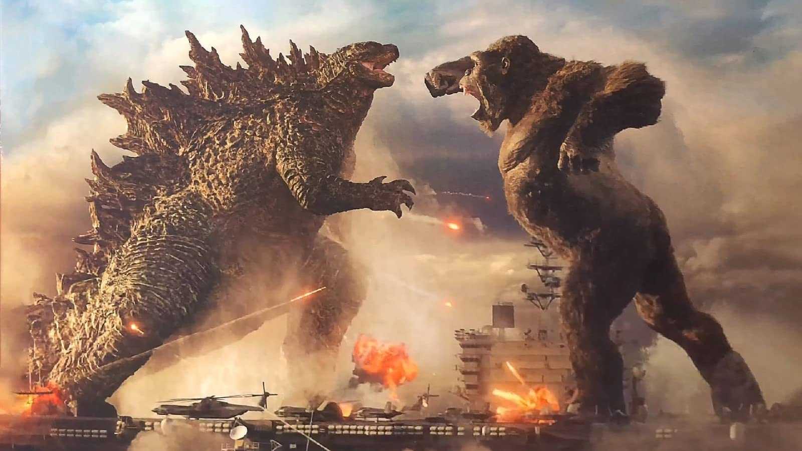 Godzilla: King of Monsters spinoff sneak peak shows terrified civilians running away from an unknown Kaiju