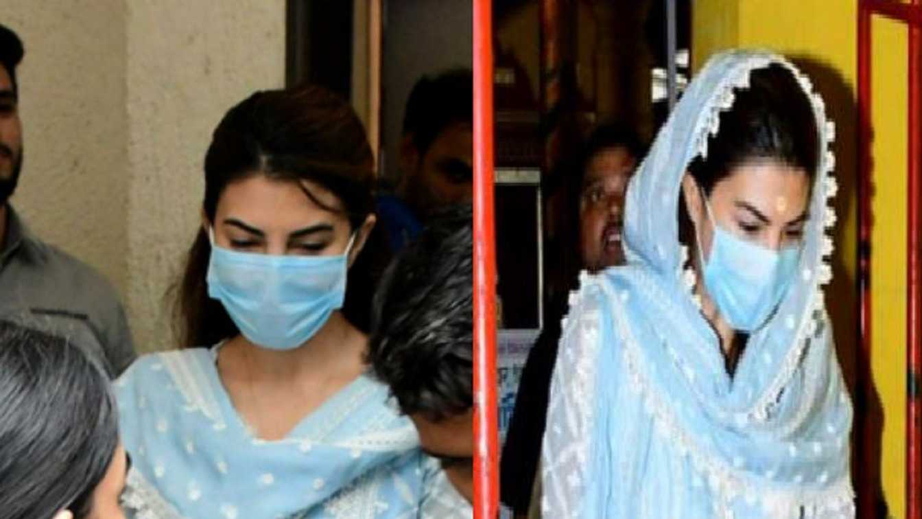 Jacqueline Fernandez makes a rare appearance after being named in extortion case, offers prayers at Mukteshwar Temple
