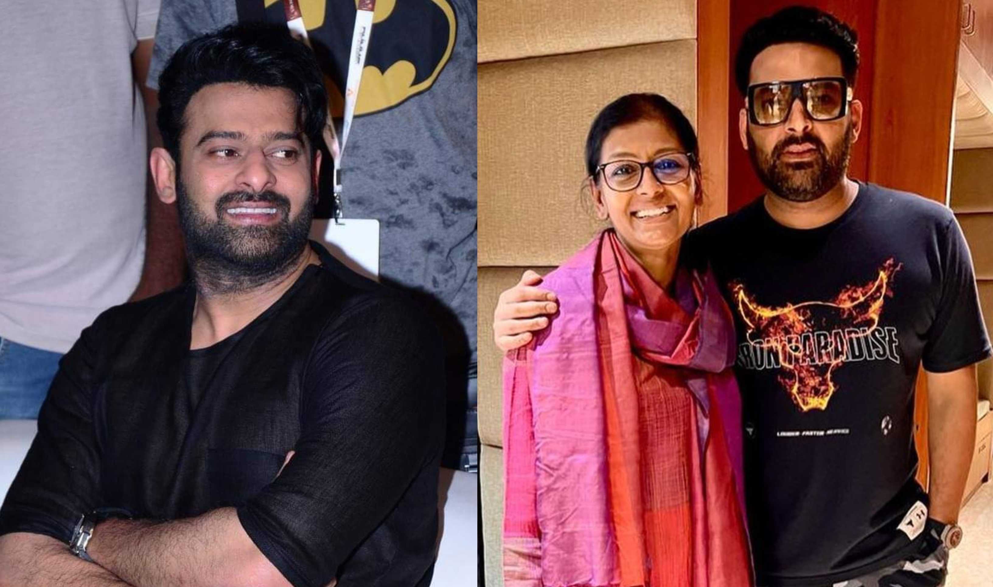 Kapil Sharma debuts his new look in a snap with director Nandita Das; fan mistakes him for Prabhas