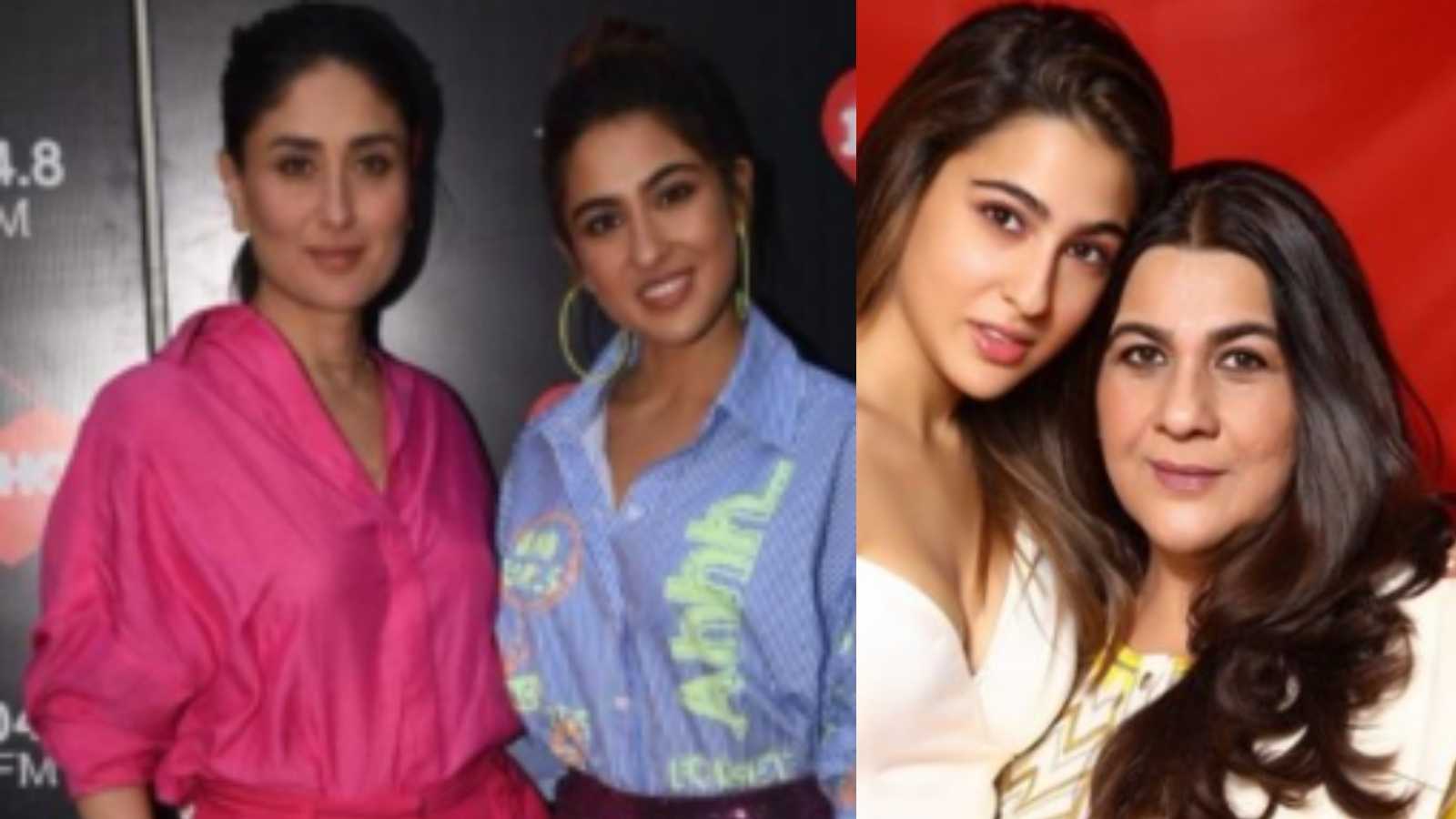 When Amrita Singh asked Kareena Kapoor to get clicked with fan girl Sara Ali Khan at K3G screening: ‘She was hiding behind her mum’