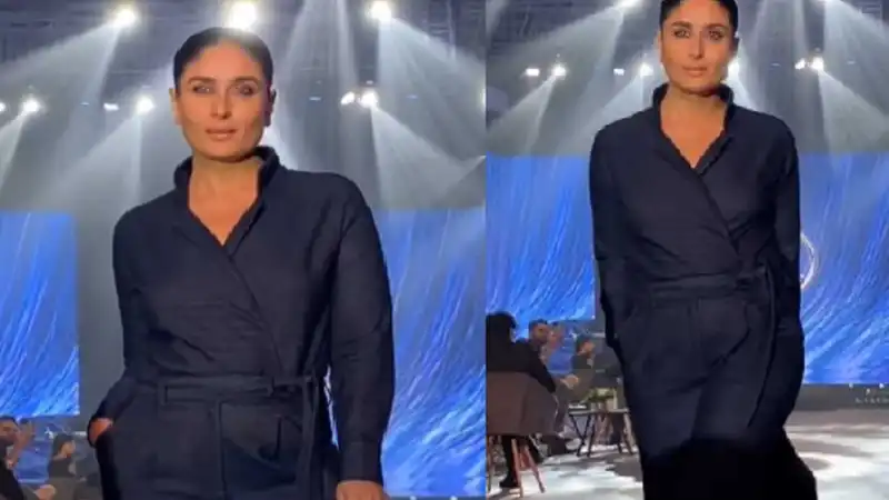 Kareena Kapoor Khan walks the ramp like a boss; trolls body-shame her, say 'Shapeless old aunty'