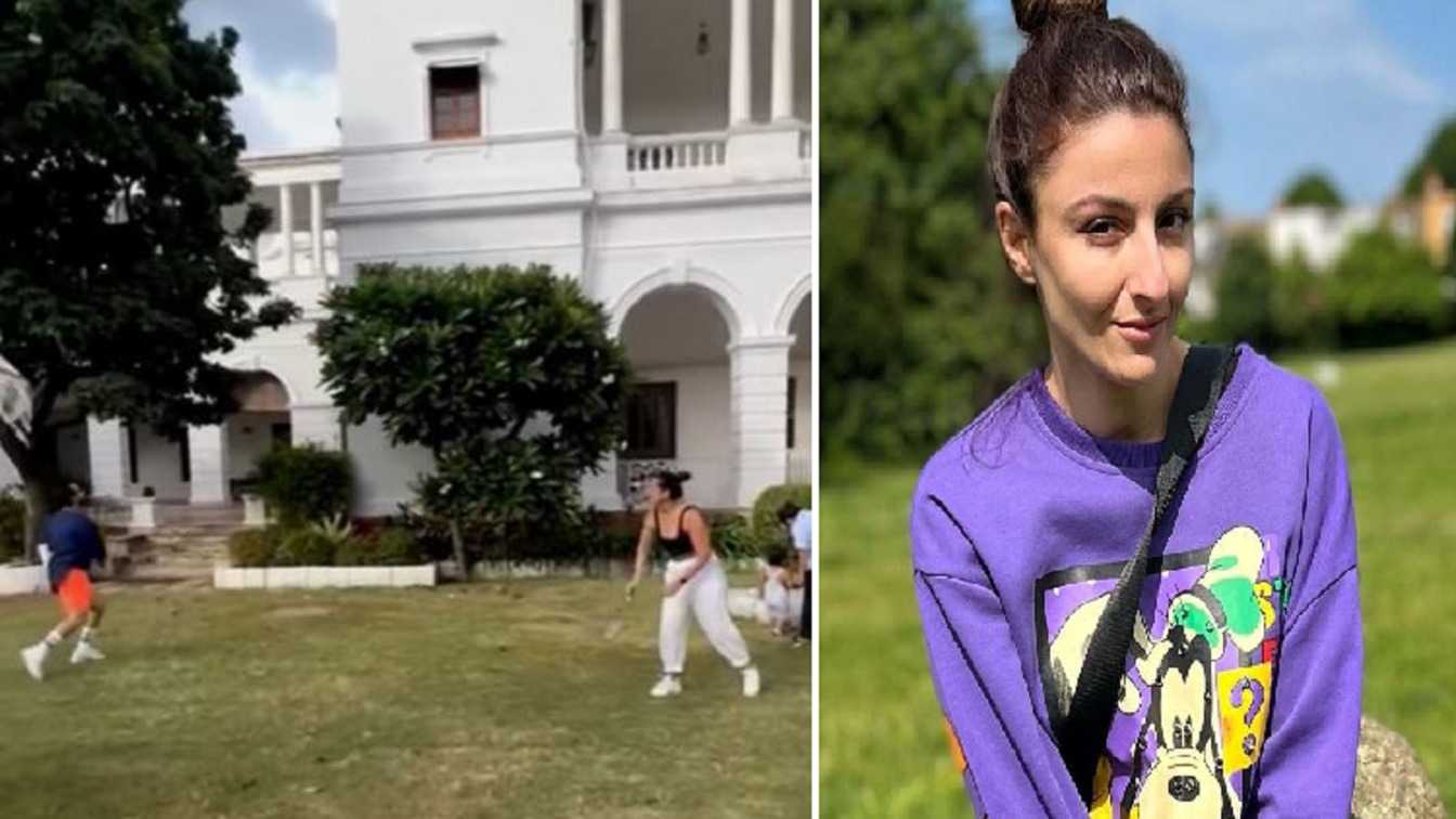 Kareena Kapoor Khan playing badminton with hubby Saif makes Soha Ali Khan all ready for a game