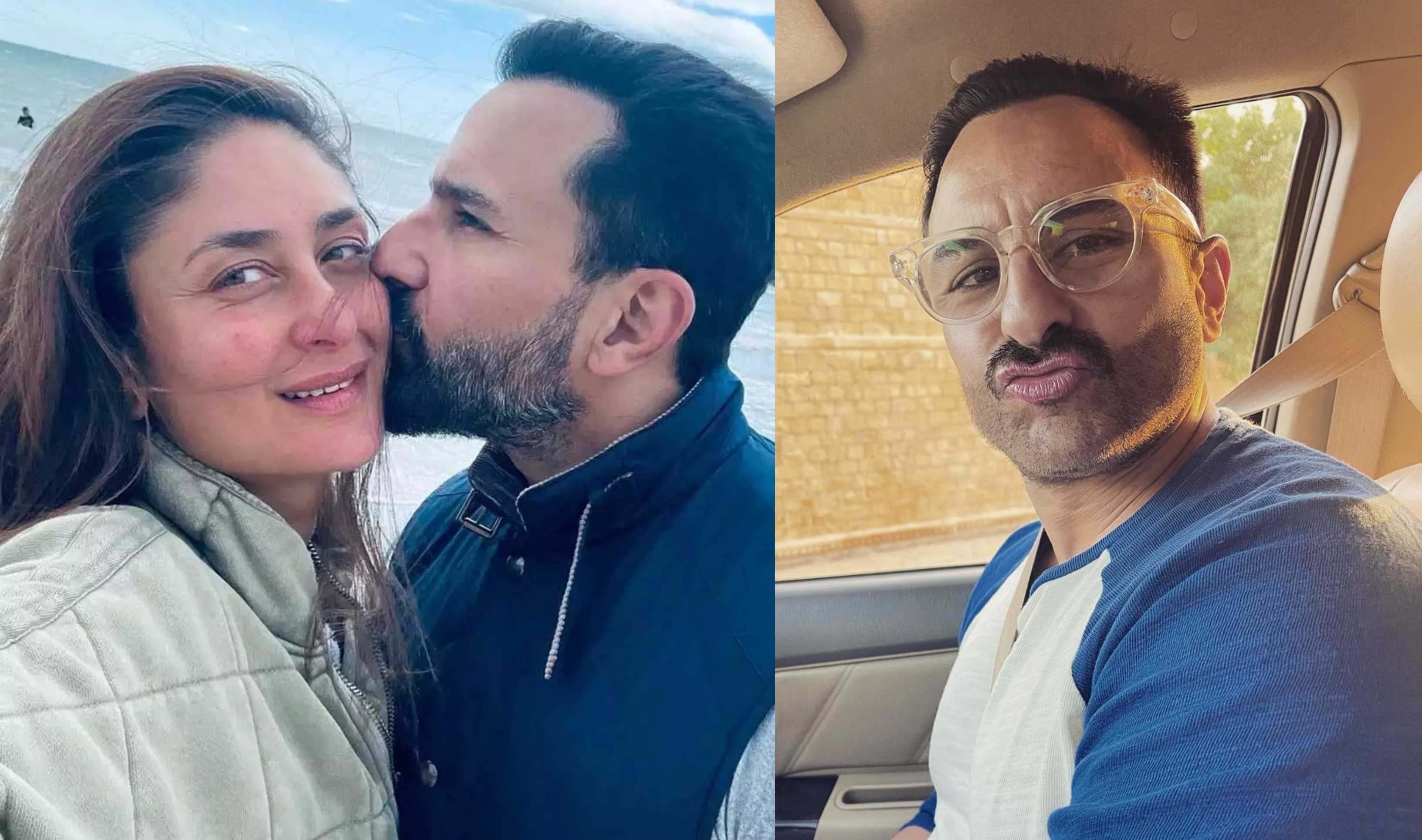 Saif Ali Khan’s pout game is stronger than wife Kareena Kapoor Khan; latter shares proof on his birthday