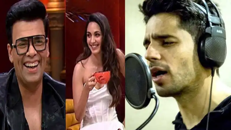 Kiara Advani and Karan Johar swear by Sidharth Malhotra’s singing, Twitter begs to differ