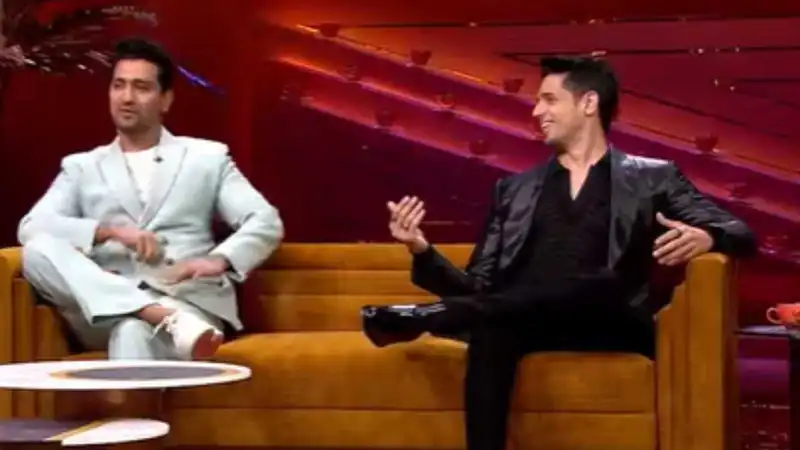 Koffee With Karan 7 Sidharth Vicky