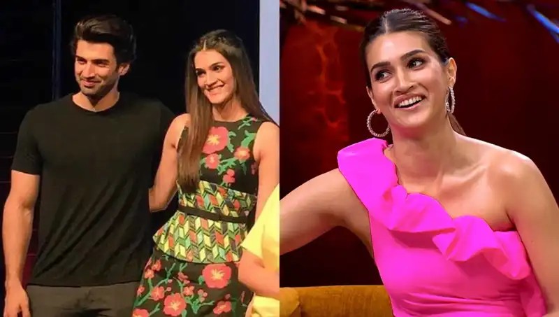 After Ananya Panday, Karan Johar teases Kriti Sanon with Aditya Roy Kapur’s name; claims they ‘canoodled’ at his party