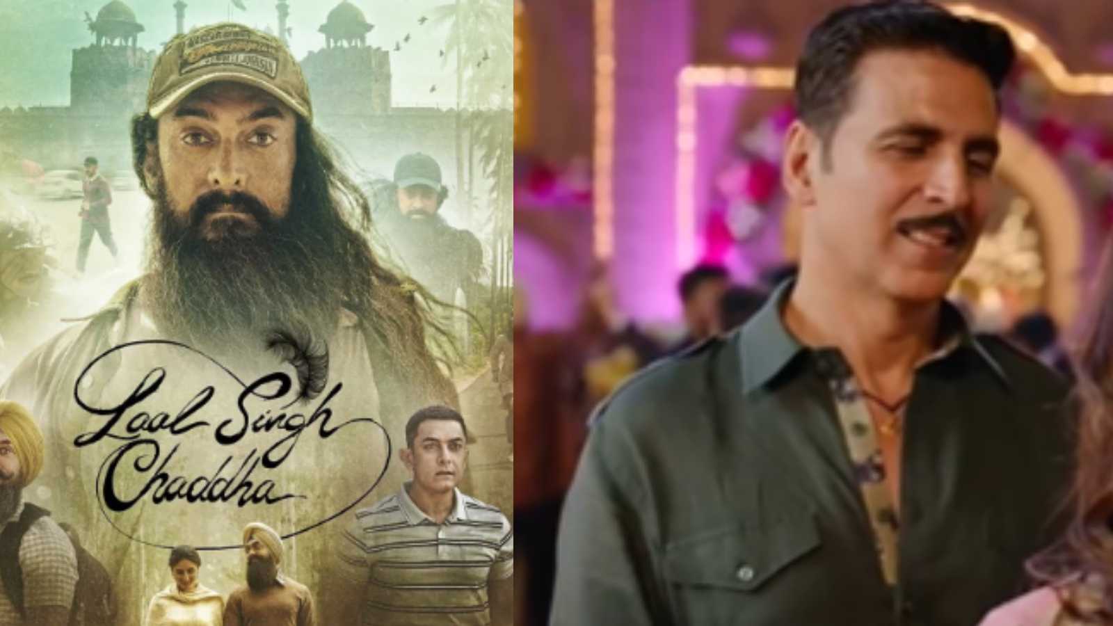 Raksha Bandhan vs Laal Singh Chaddha box office: Aamir's film sees slight improvement but Akshay Kumar's movie continues to be stagnant