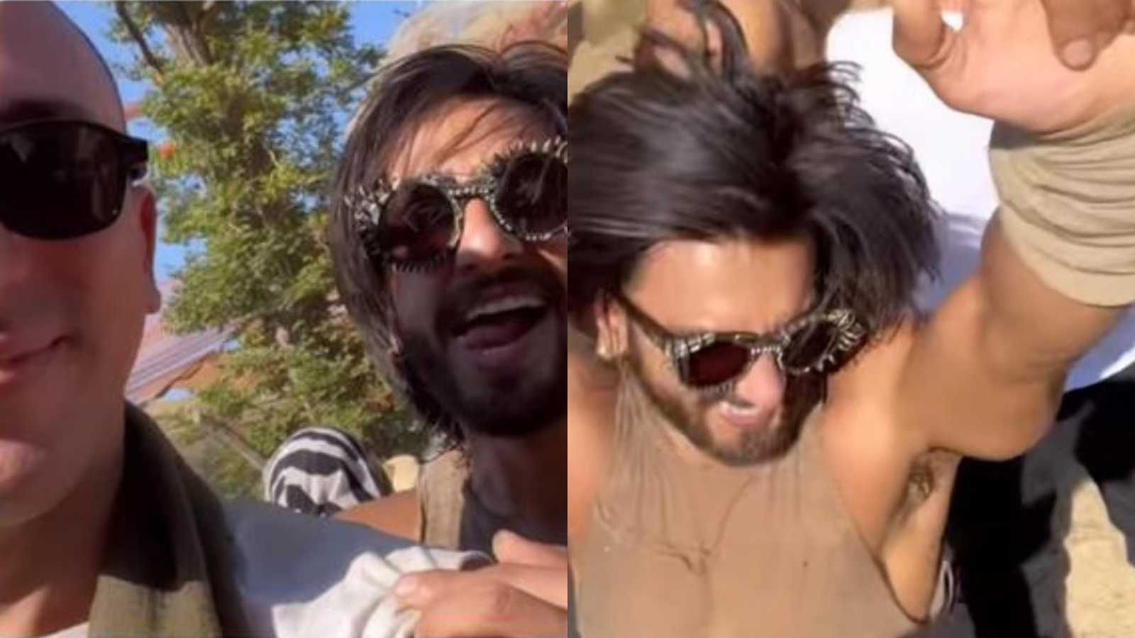 Ranveer Singh at a rave party yesterday in Hungary : r