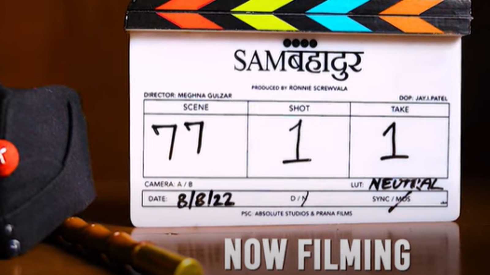 Vicky Kaushal starrer SamBahadur commences shoot, watch video
