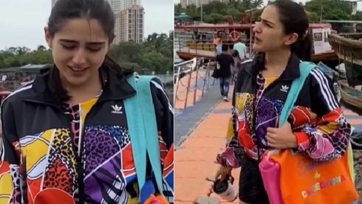 Sara Ali Khan refuses to pose on jetty, says 'normal nahi hai yeh'; paps have something 'unique' to say