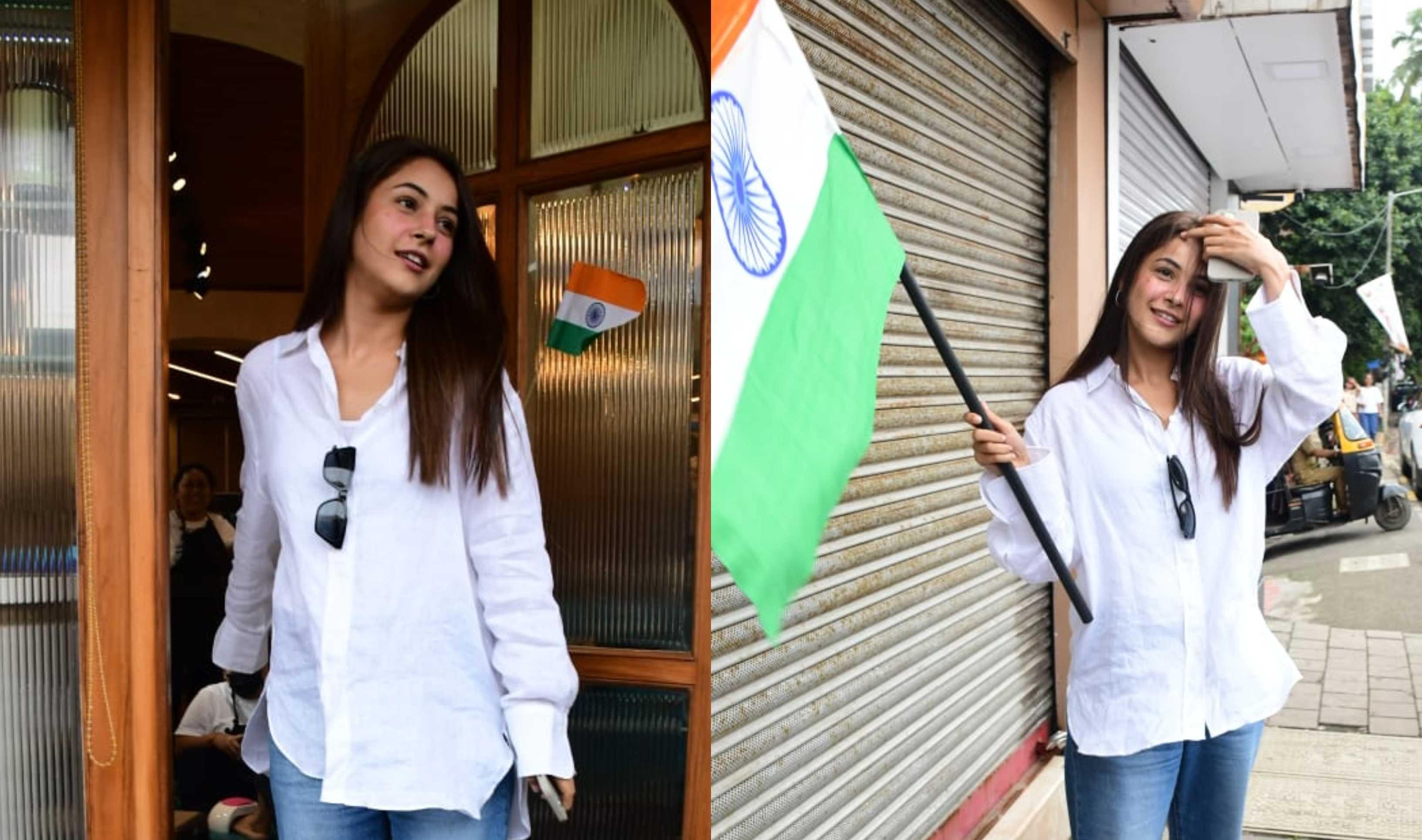 Shehnaaz Gill hilarious reveals how much she spent on getting her hair done before meeting the shutterbugs; watch
