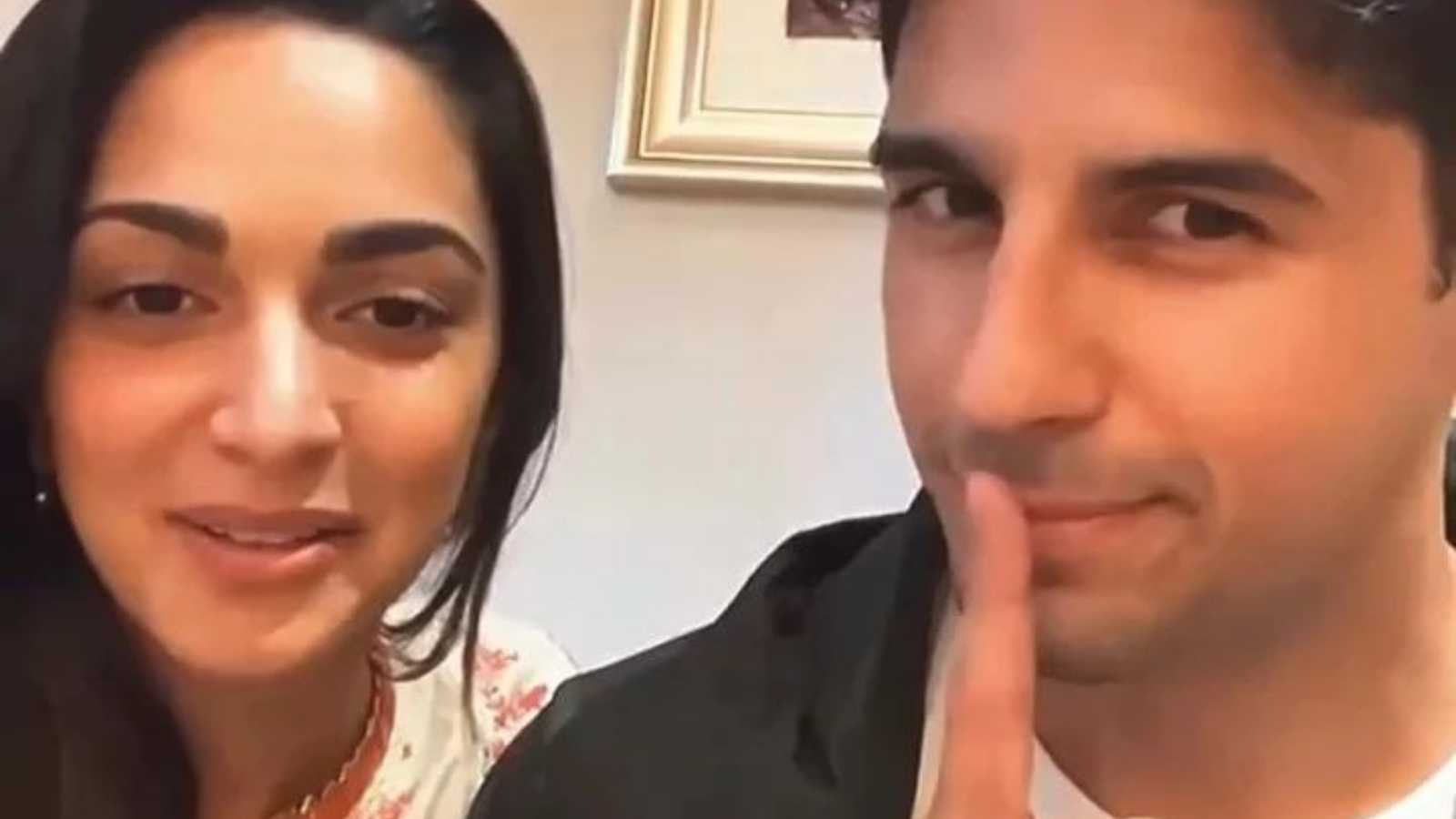 What are Sidharth Malhotra and Kiara Advani hiding? No, we're not talking about their apparent romance!