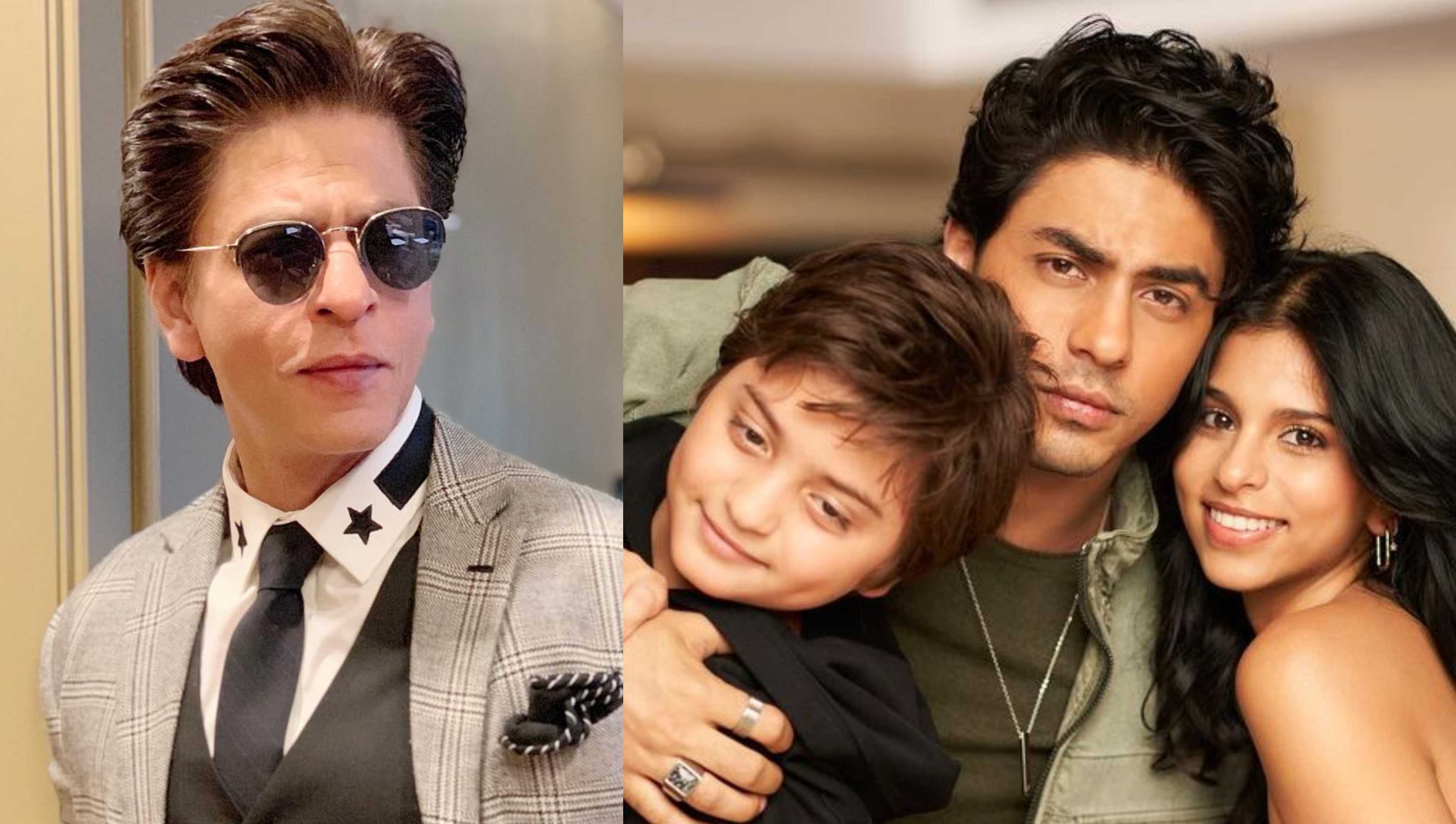Aryan Khan shares priceless photos with Suhana and AbRam, but it’s Shah Rukh Khan’s comment that steals the show