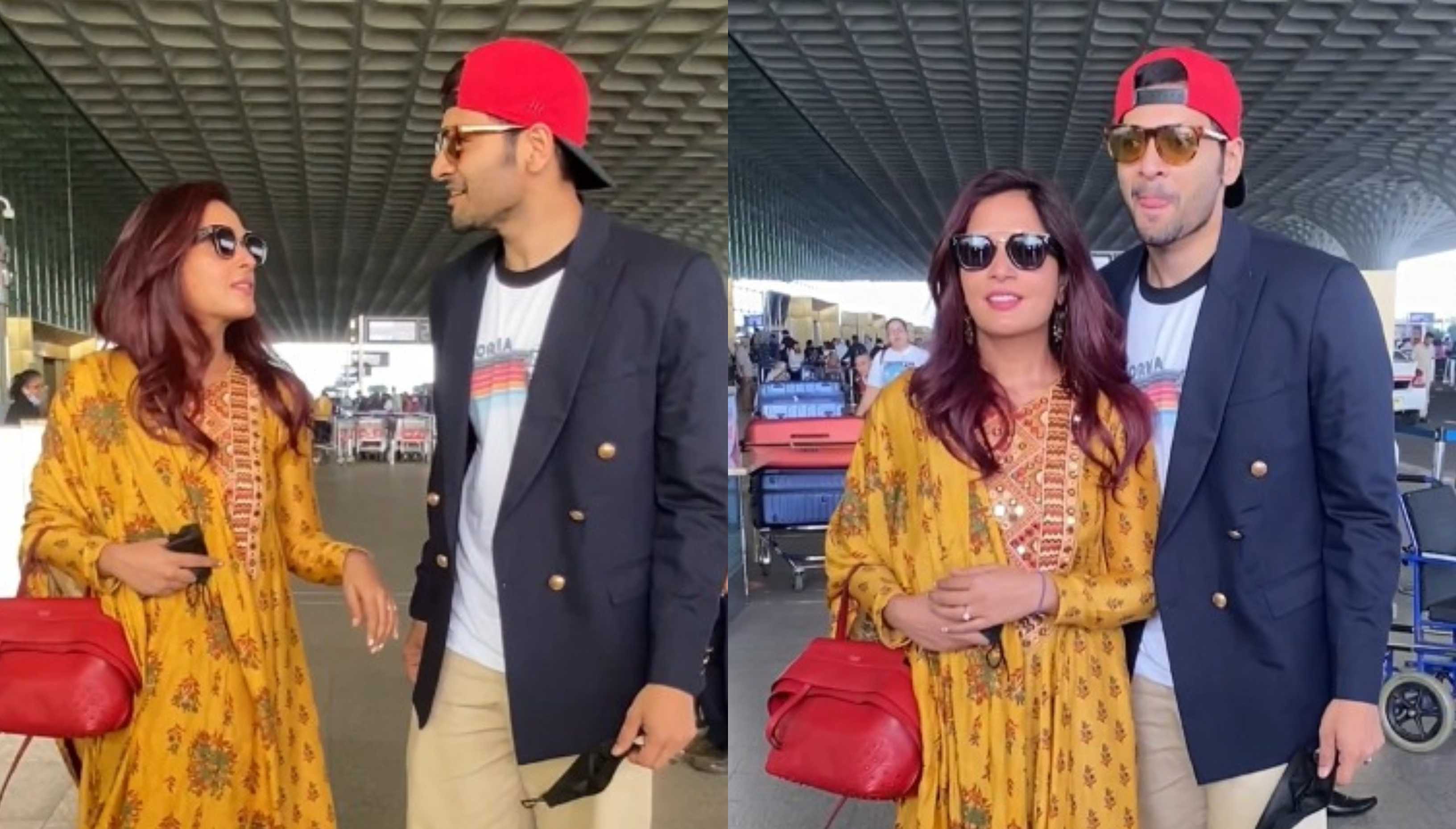 Richa Chadha and Ali Fazal jet off for their pre-wedding festivities; fan jokes ‘Bholi punjaban vs kaptaan’