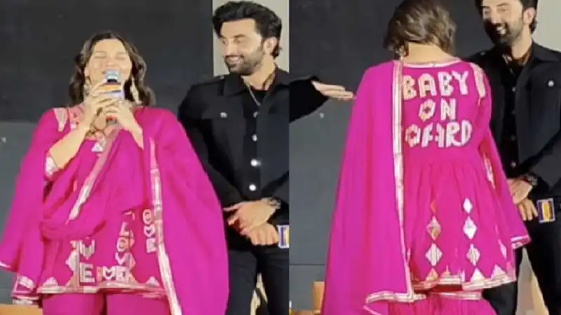 Bachhe ko be use kar he: Alia Bhatt trolled for flaunting her 'Baby On Board' dress at Brahmastra promotional event