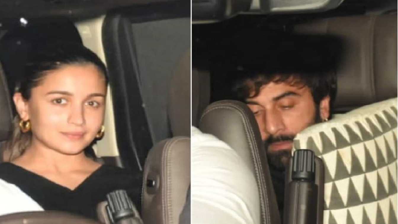 Why does he look high?: Netizens react as Ranbir Kapoor along with wife Alia Bhatt step out to celebrate Mahesh Bhatt's birthday