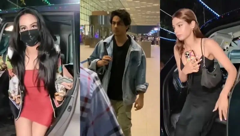 Shah Rukh Khan’s son Aryan is off to Paris; netizens troll Khushi Kapoor & Nysa Devgan as they step out to party