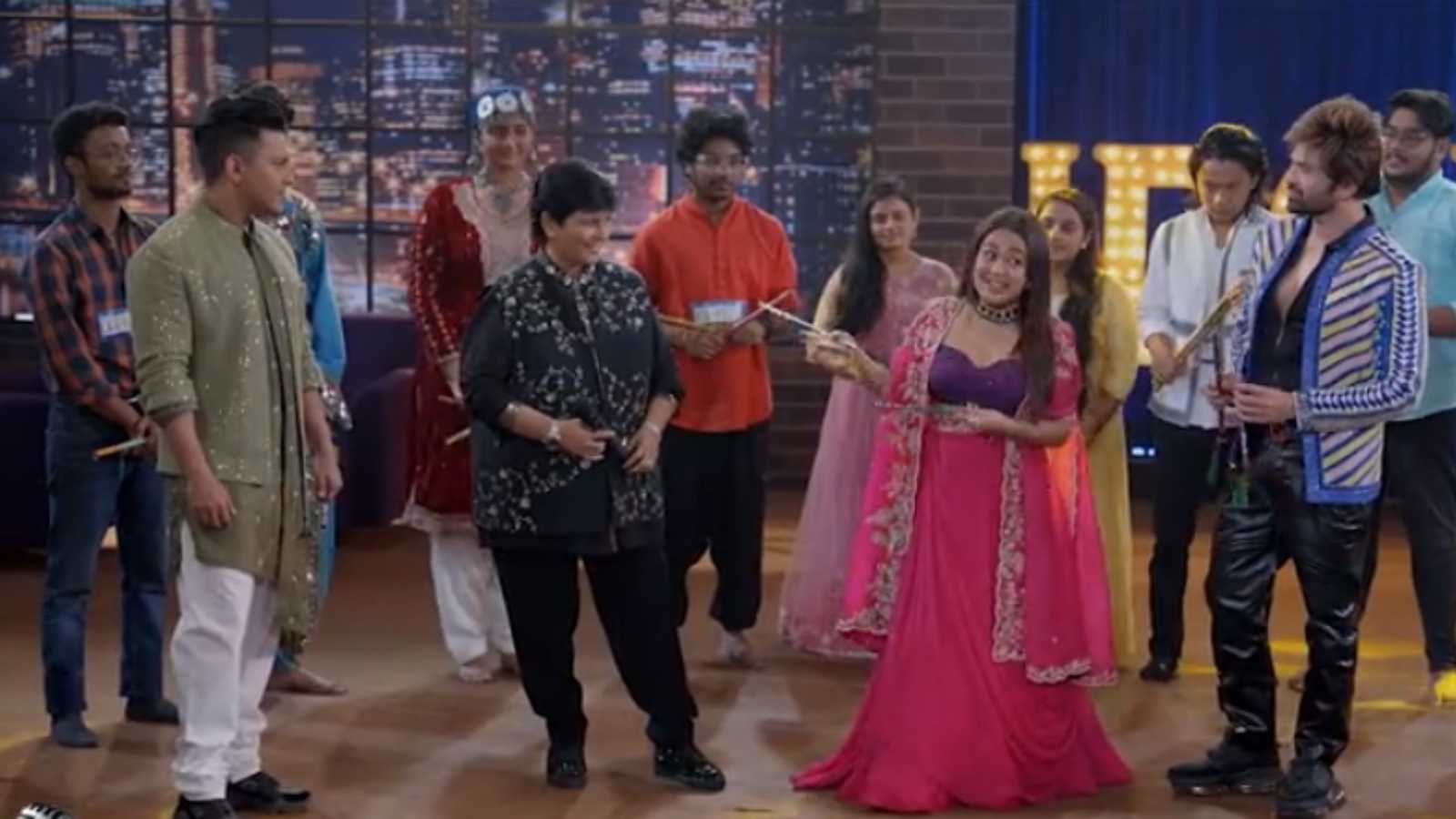 Indian Idol 13: Falguni Pathak may be mighty upset with Neha Kakkar for 'O Sajna' but it didn't stop her from joining her show