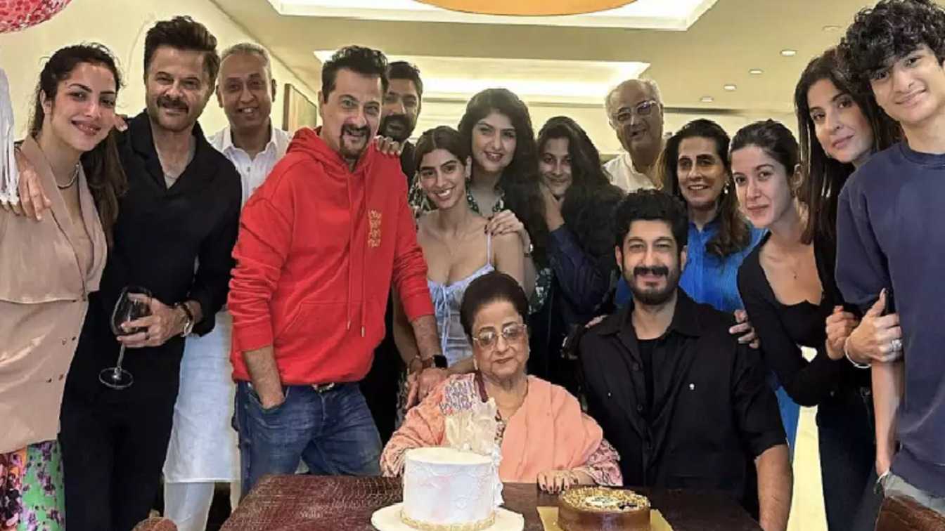 From Janhvi's dig at Khushi's dress to Arjun's 'Dadi ka b'day post', a sneak peek into Nirmal Kapoor's birthday celebration