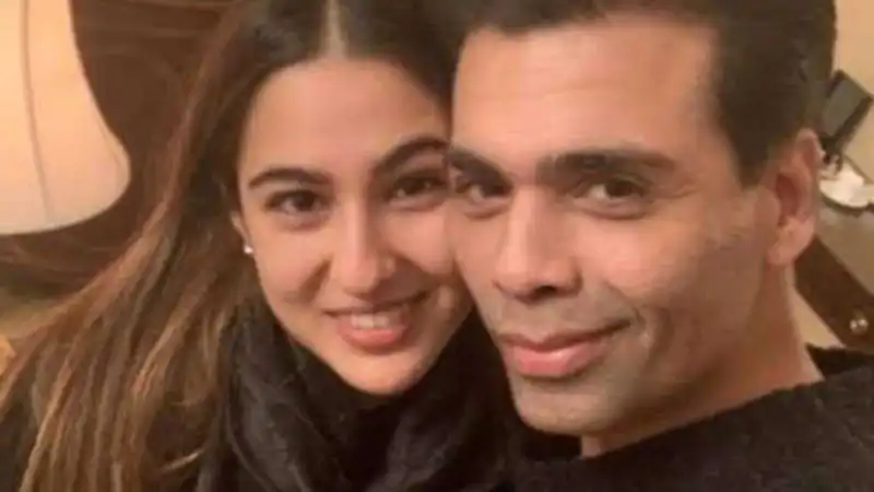 Karan Johar Sara Ali Khan