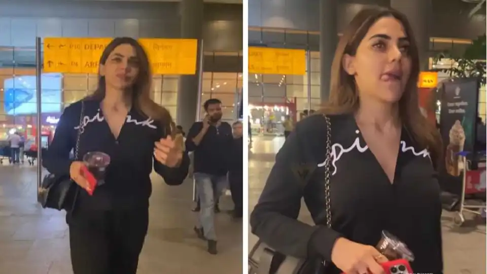 'Ye wo Gucci wala bag haina' : Netizens guess Nikki Tamboli carrying bag gifted by conman Sukesh Chandrasekhar
