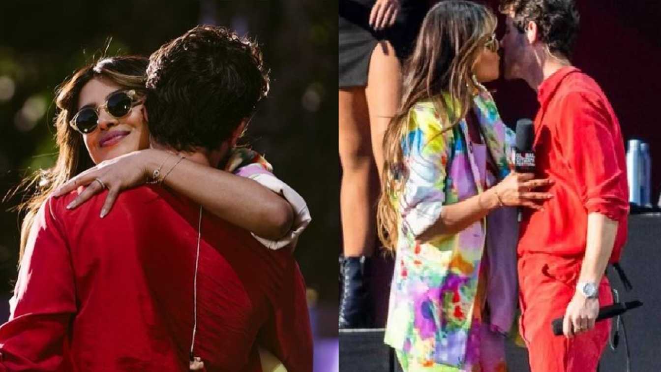 Priyanka Chopra shares a kiss with her husband Nick Jonas at Global Citizen Festival, latter says 'Proud of you'