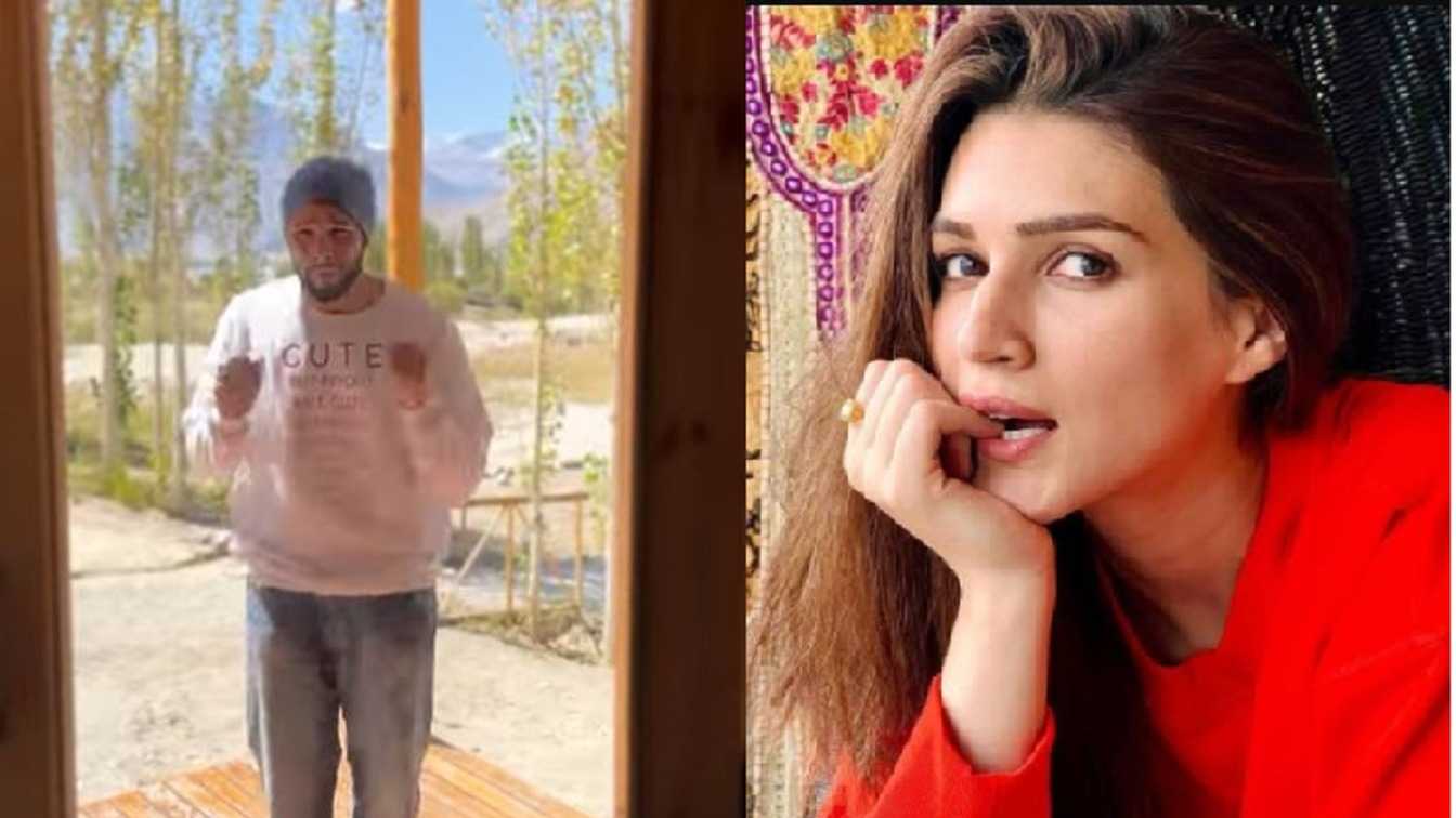 'Ab toh andar aane do': Siddhant Chaturvedi has a unique style to persuade someone; Kriti Sanon is impressed