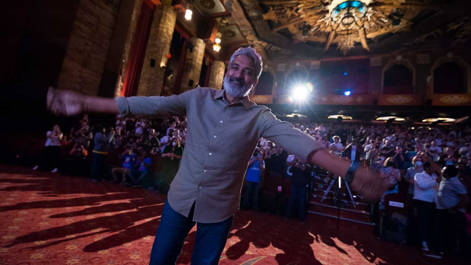 S.S. Rajamouli gets a standing ovation from the U.S. audience after a special screening of RRR; reactions to the film will leave in awe