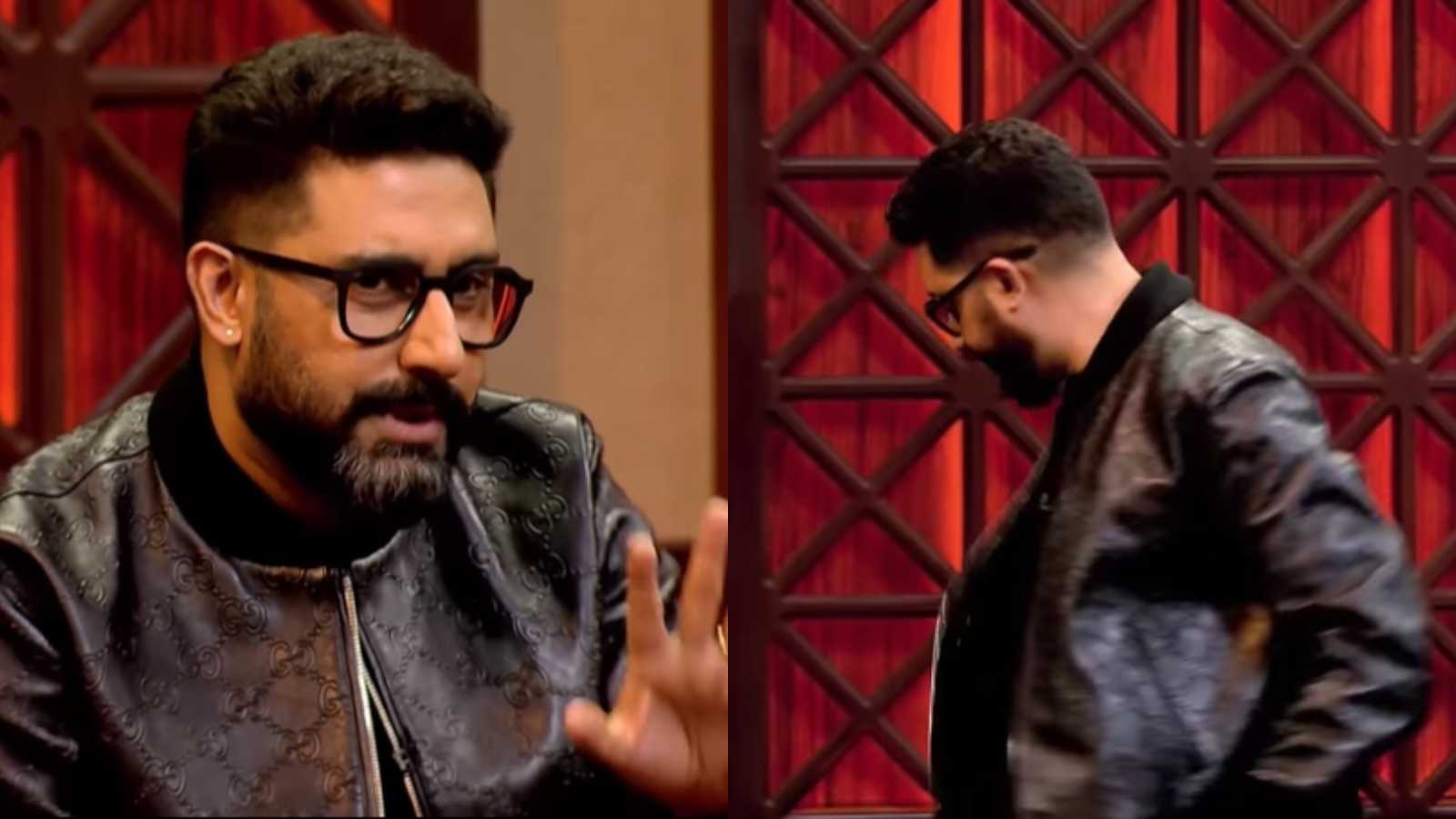 Abhishek Bachchan refuses to entertain jokes made at father Amitabh  Bachchan's expense on a comedy show, walks off; Watch shocking video