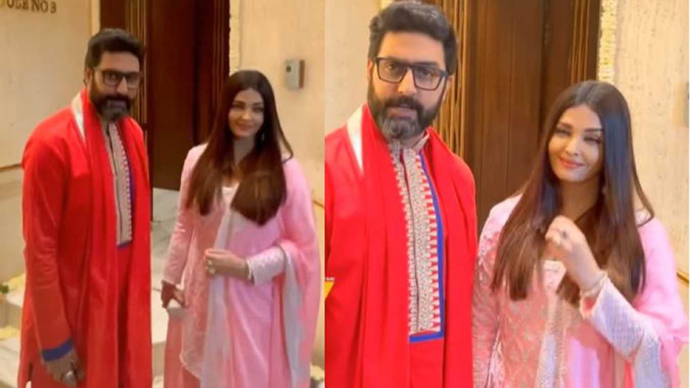 'Itna paisa hone ke bawjood': Abhishek and Aishwarya's outfits at Manish Malhotra's Diwali bash get big thumbs down from netizens