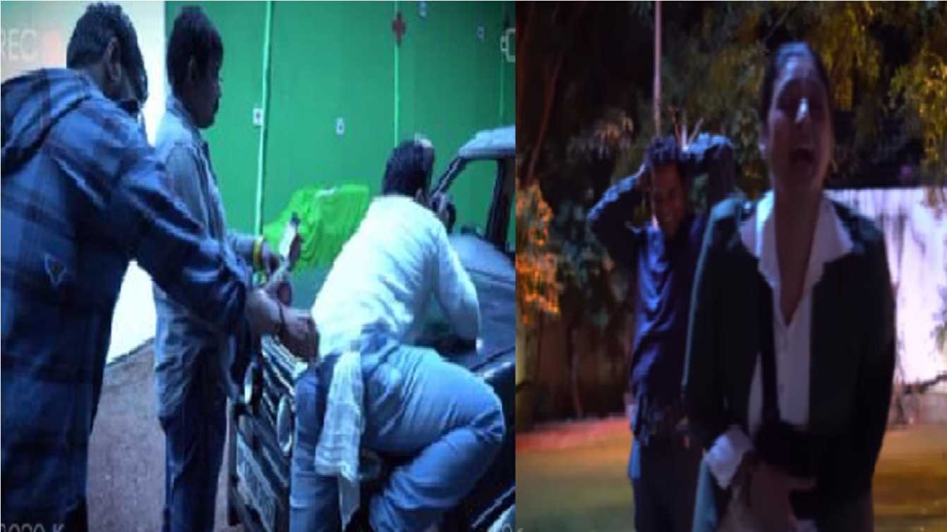 Ajay Devgn turns prankster on Bholaa set, says 'Khoon paseena, paani…sab baha diya'; Tabu's reaction is unmissable