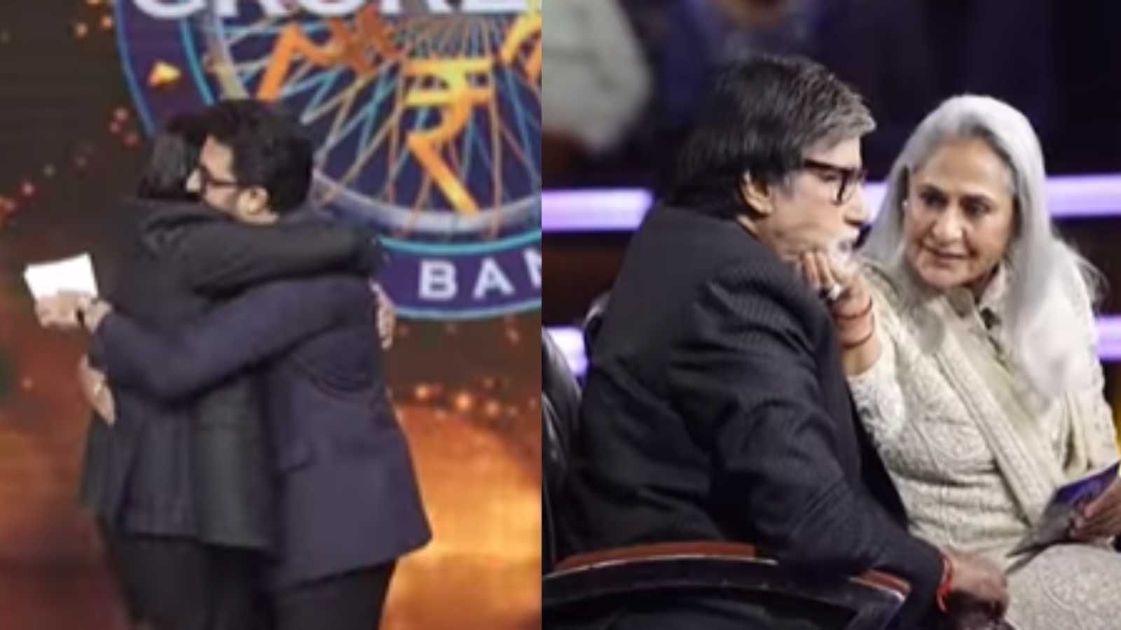 Abhishek Bachchan Takes Amitabh Bachchan’s Seat On KBC 14, Megastar In ...