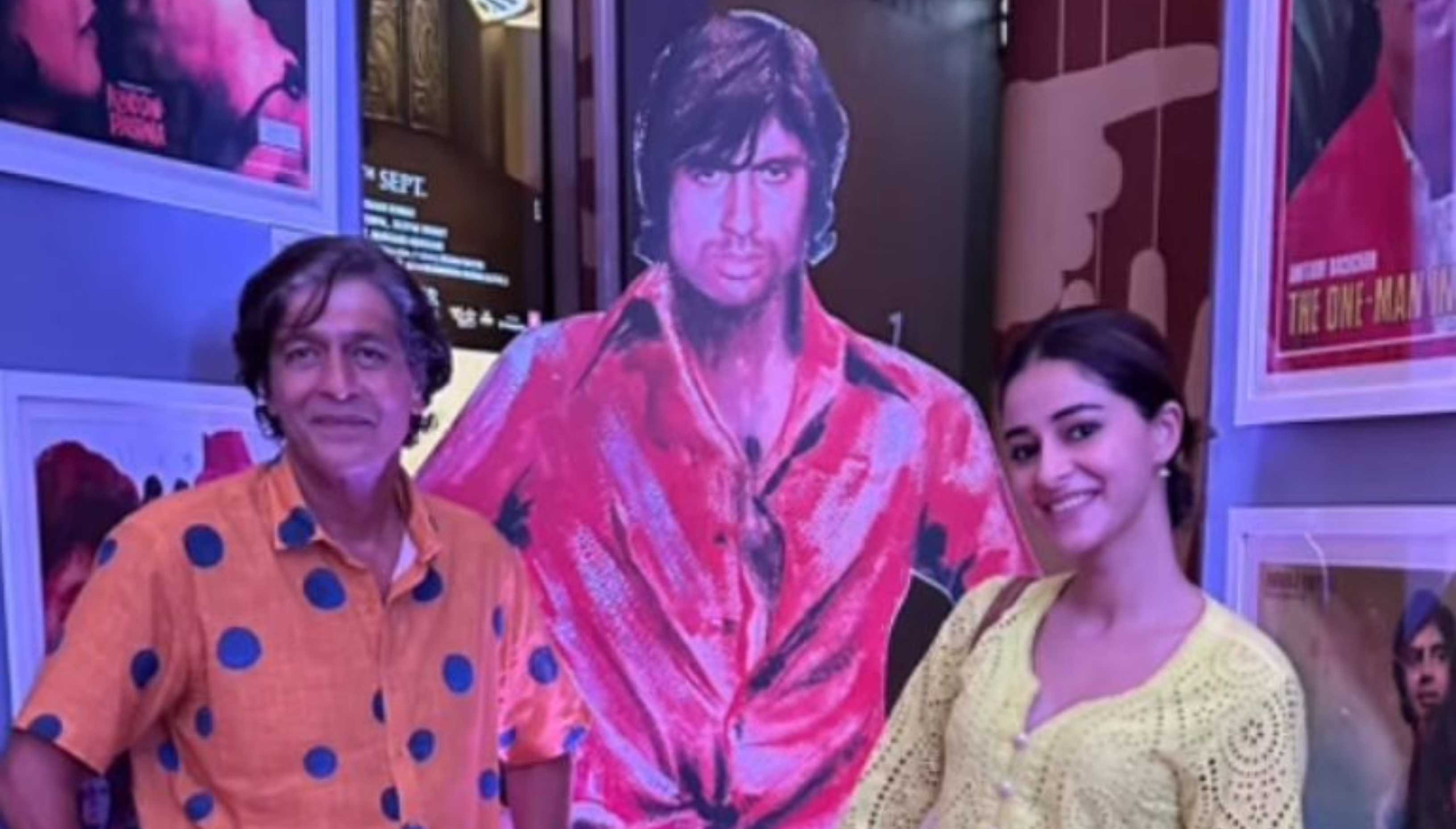 After a special post for Rekha, Ananya Panday pens a precious birthday wish for legend Amitabh Bachchan