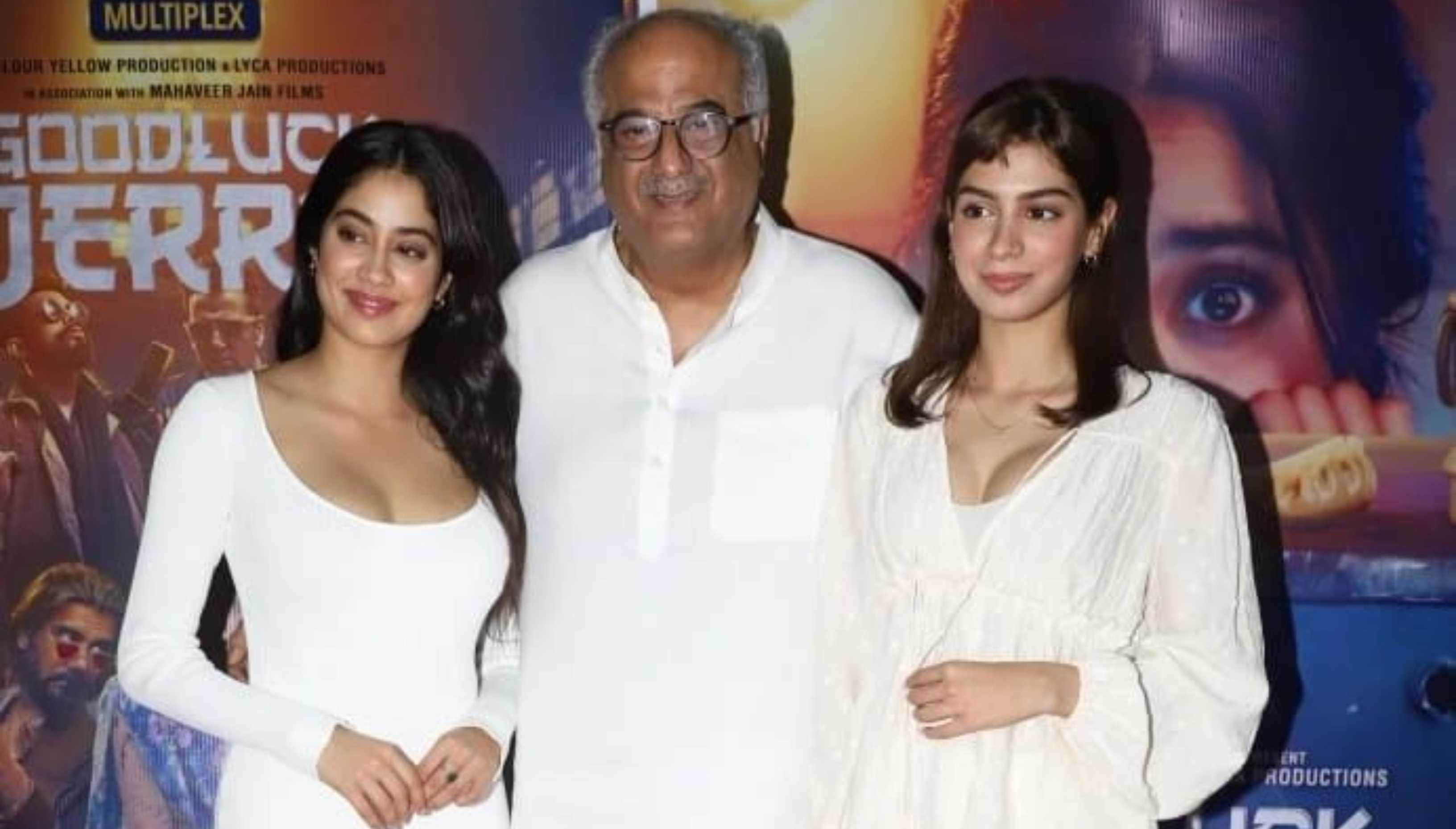 Janhvi Shares Her Excitement About Boney Kapoor’s Acting Debut With ...