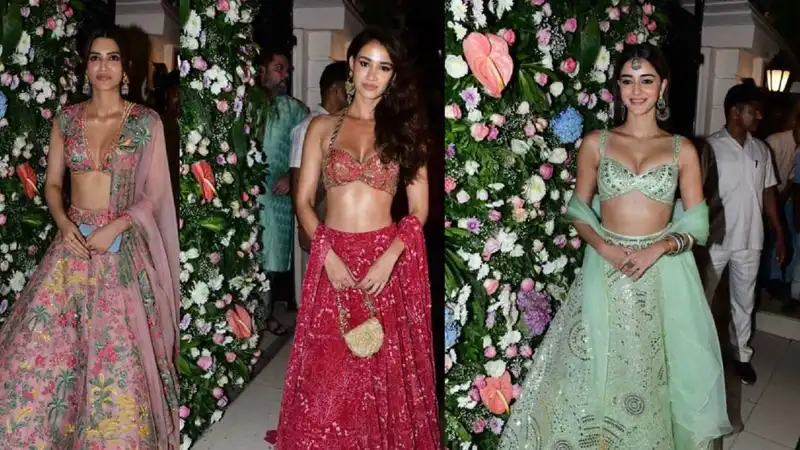 From Disha Patani to Ananya Panday, B-town beauties sizzled in bright lehengas at Ekta Kapoor's Diwali party