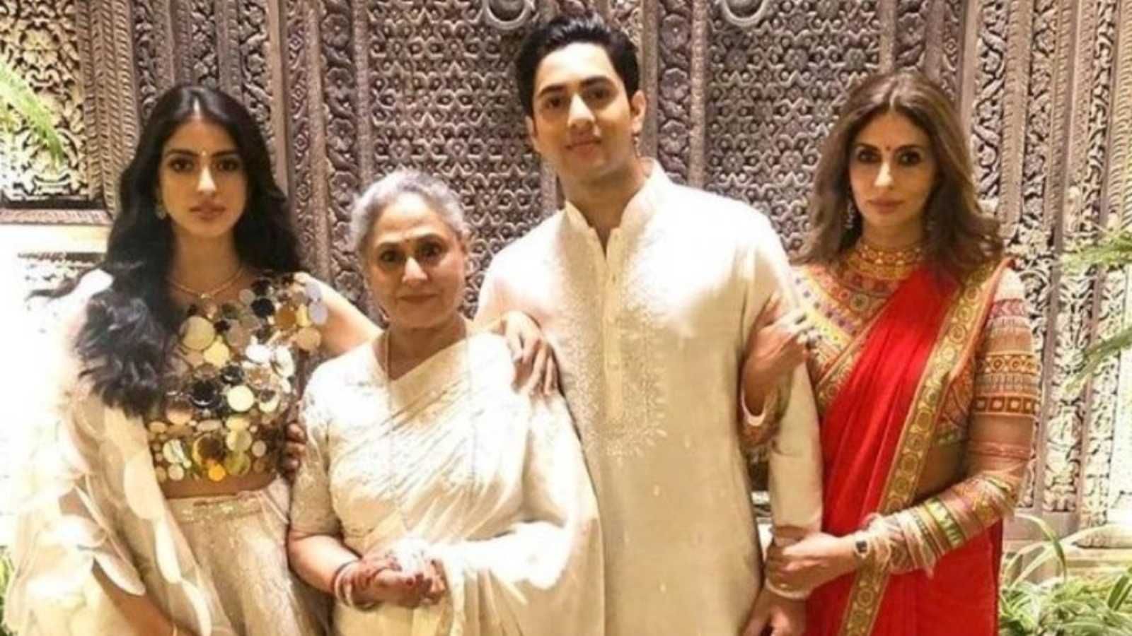 Jaya Bachchan Claims Agastya Nanda Loves Kabhi Khushi Kabhie Gham