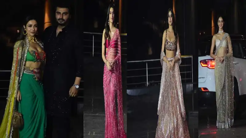  Inside Sonam Kapoor's Diwali bash: Arjun-Malaika look majestic; Ananya Panday, Janhvi Kapoor, Kriti Sanon and others slay in ethnic attires