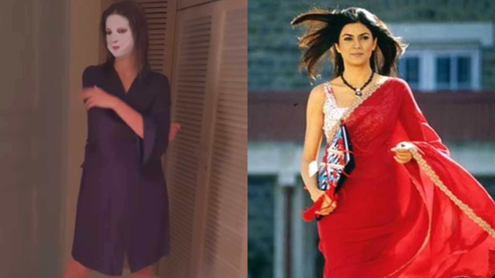 Ananya Panday channels inner Sushmita Sen in a 'Main Hoon Na' moment on Diwali; How do you think she fared?