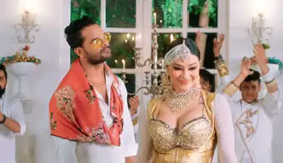 Namrata Malla turns up the heat in the teaser of Khesari Lal Yadav’s next song Tabla; watch