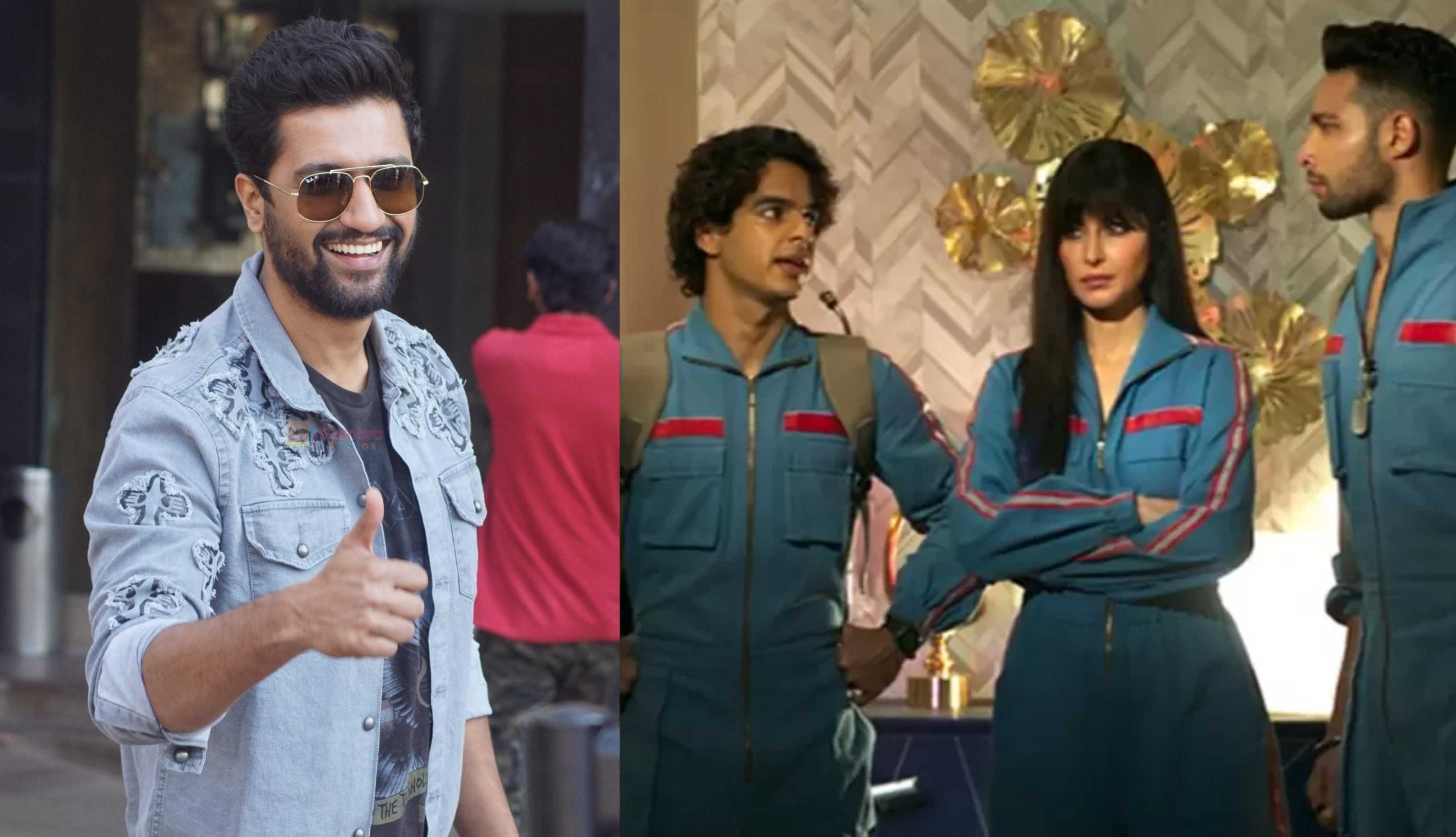 Vicky Kaushal becomes wife Katrina Kaif’s cheerleader after directing her as Harley Quinn; reviews Phone Bhoot