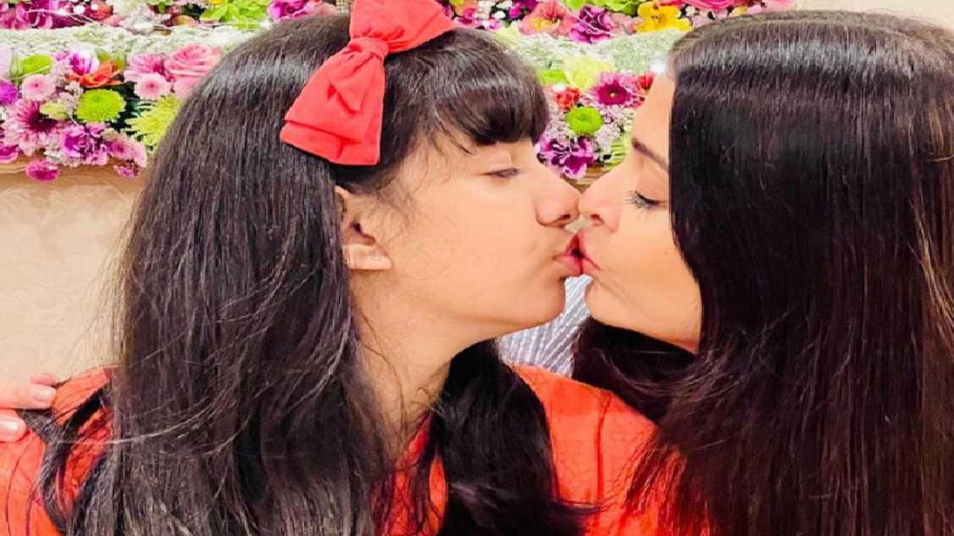 Aishwarya Rai Bachchan shares adorable photo with daughter Aaradhya on 11th birthday but netizen finds it 'cringe'