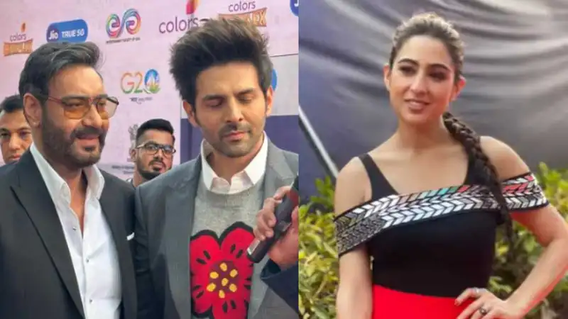 Ajay Devgn, Kartik Aaryan, Sara Ali Khan and others make the IFFI 2022 event a starry affair, see pics